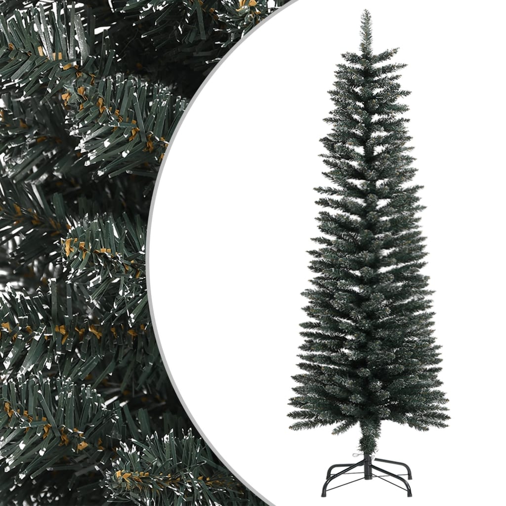 Schlanker, grüner künstlicher Weihnachtsbaum - 120cm