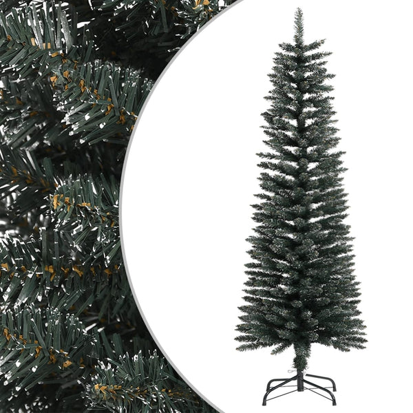 Schlanker, grüner künstlicher Weihnachtsbaum - 120cm
