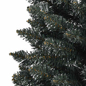 Schlanker, grüner Kunst-Weihnachtsbaum 150cm
