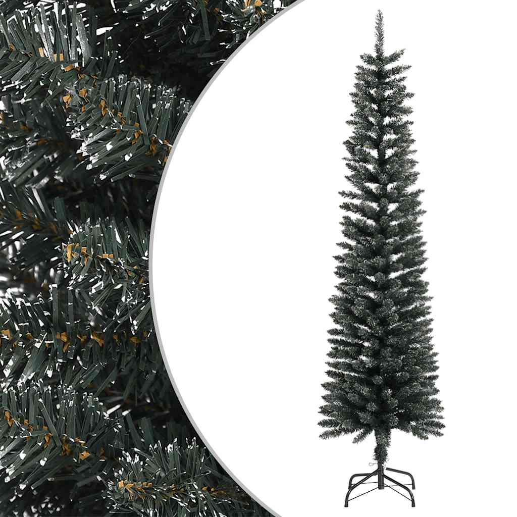 Schlanker, grüner künstlicher Weihnachtsbaum 180cm