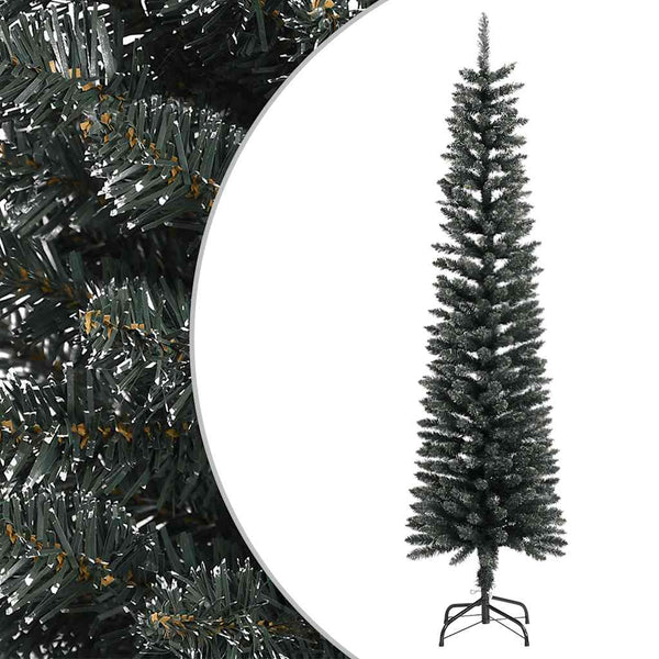 Schlanker, grüner künstlicher Weihnachtsbaum 180cm