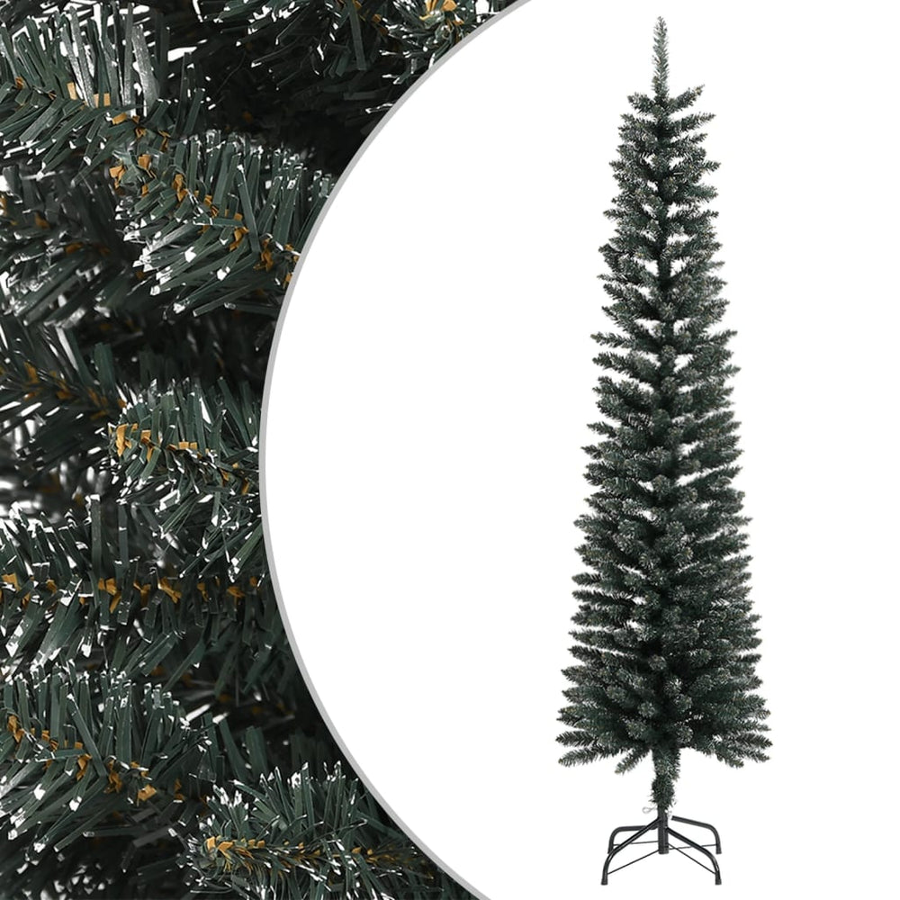 Schlanker, künstlicher Weihnachtsbaum, 210 cm