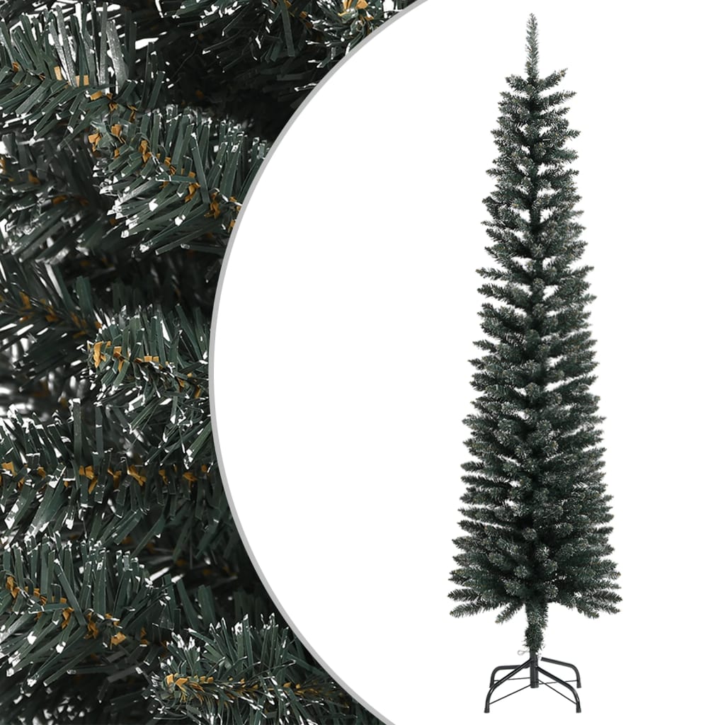 Schlanker, künstlicher Weihnachtsbaum, 210 cm