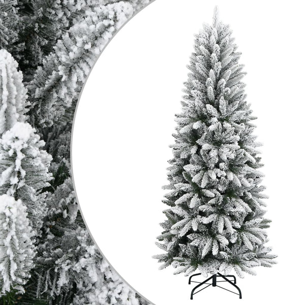 Beschneiter künstlicher Weihnachtsbaum 210cm