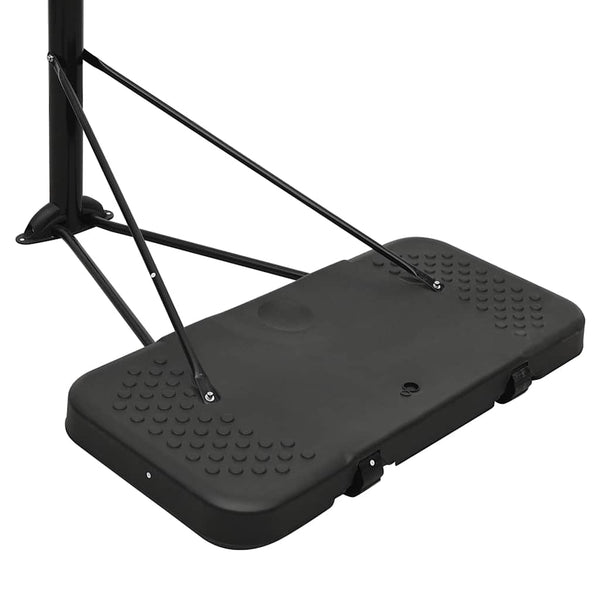 Verstellbarer Basketballständer Weiß 258-363 cm