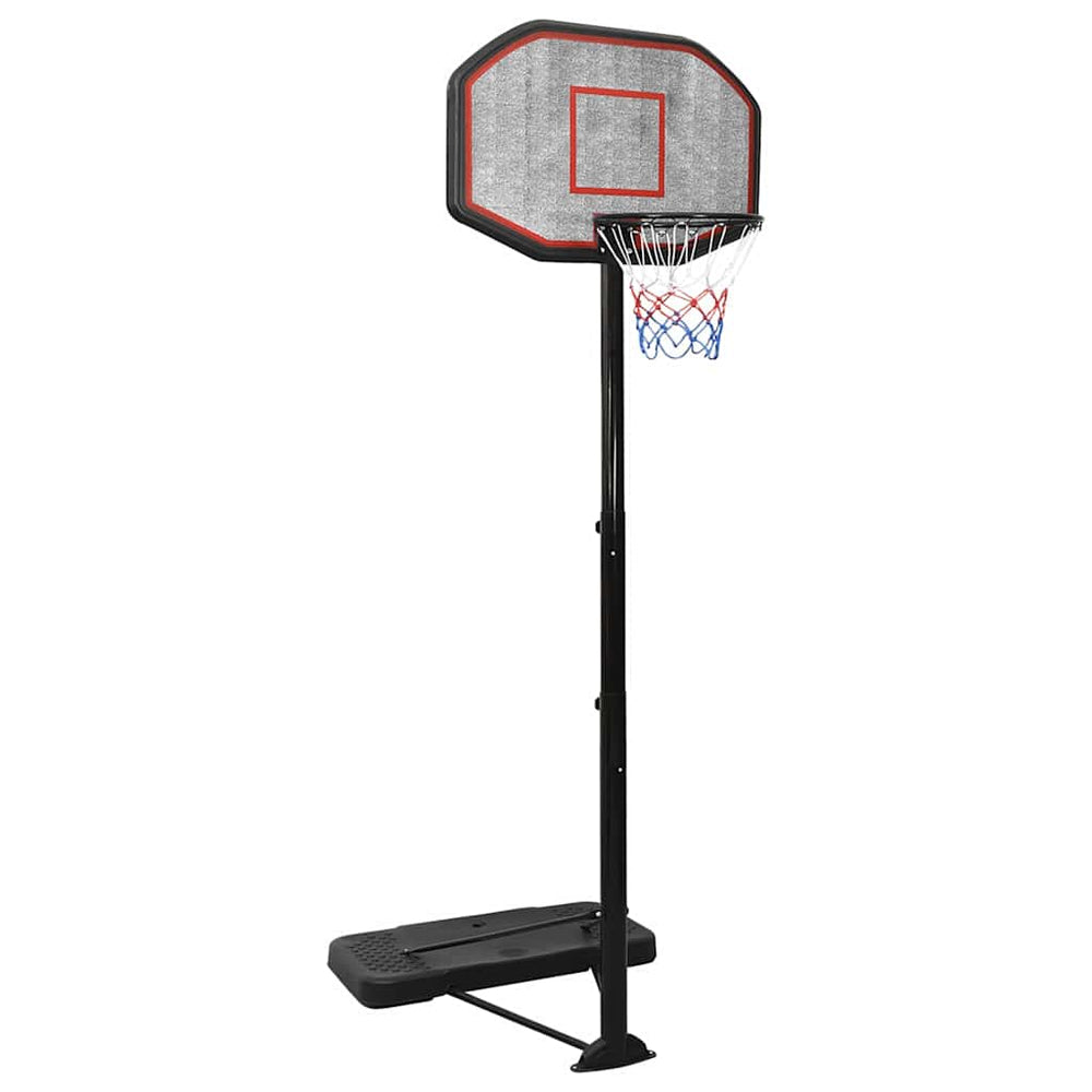 Verstellbarer Basketballständer 258-363cm Schwarz
