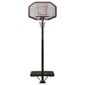 Verstellbarer Basketballständer 258-363cm Schwarz