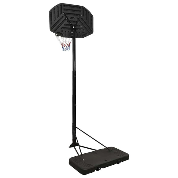 Verstellbarer Basketballständer 258-363cm Schwarz