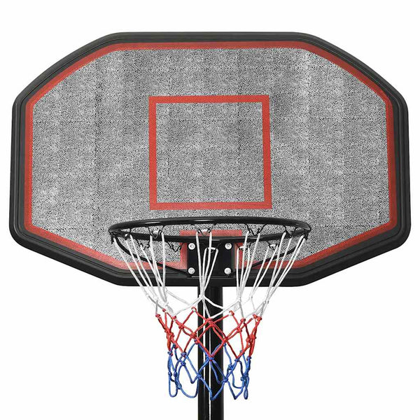Verstellbarer Basketballständer 258-363cm Schwarz