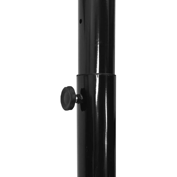 Verstellbarer Basketballständer 258-363cm Schwarz