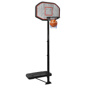 Verstellbarer Basketballständer 258-363cm Schwarz