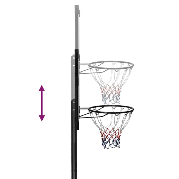 Verstellbarer Basketballständer 256-361cm