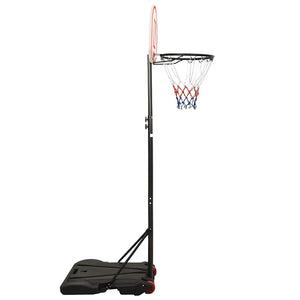Verstellbarer Basketballständer 216-250cm Weiß