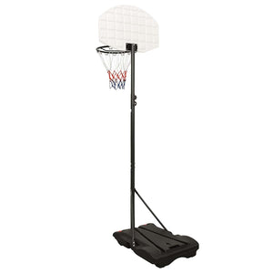 Verstellbarer Basketballständer 216-250cm Weiß