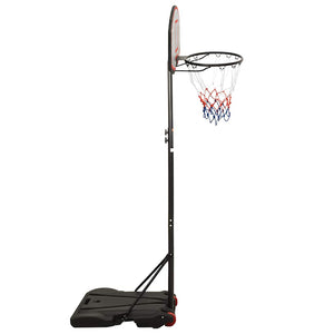 Verstellbarer Basketballständer 216-250cm Schwarz