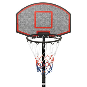 Verstellbarer Basketballständer 216-250cm Schwarz