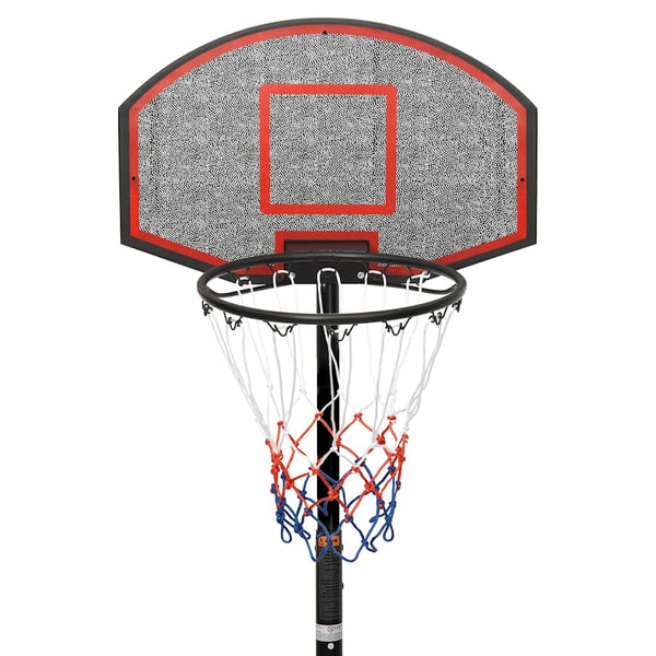 Verstellbarer Basketballständer 216-250cm Schwarz