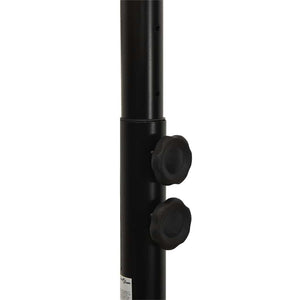 Verstellbarer Basketballständer 216-250cm Schwarz