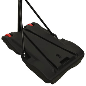Verstellbarer Basketballständer 216-250cm Schwarz