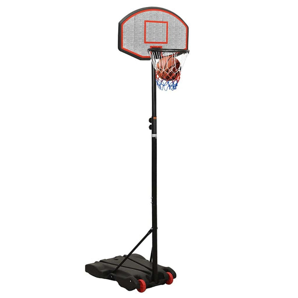 Verstellbarer Basketballständer 216-250cm Schwarz
