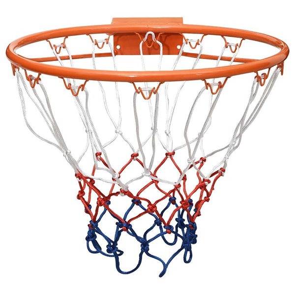 vidaXL Panier de basketball orange 39 cm acier