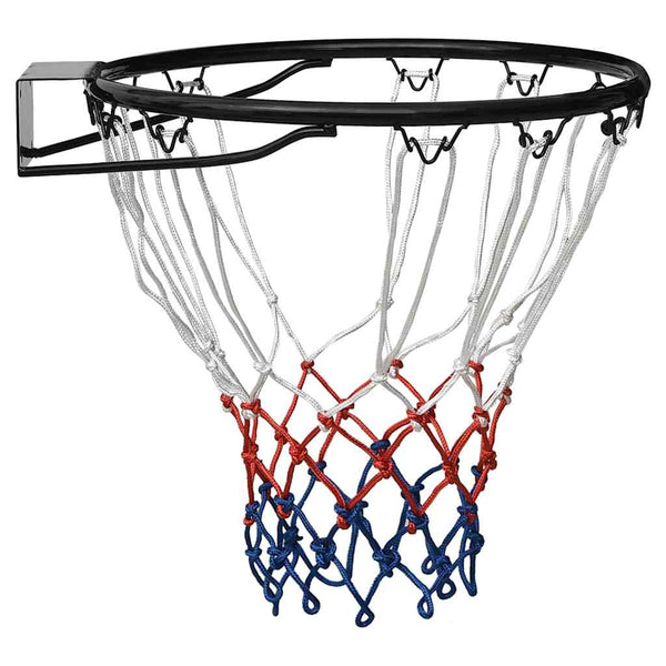 vidaXL Panier de basketball Noir 39 cm Acier