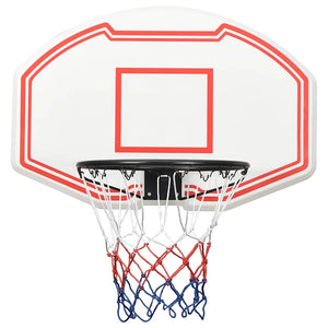 Basketballkorb Weiß Polyethylen 90x60 cm
