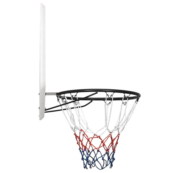 Basketballkorb Weiß Polyethylen 90x60 cm
