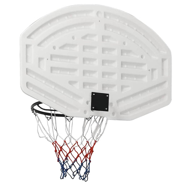 Basketballkorb Weiß Polyethylen 90x60 cm