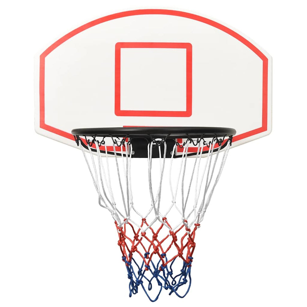 vidaXL Panier de basket Blanc 71x45x2 cm Polyéthylène