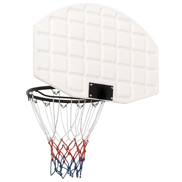 Basketballkorb Weiß Polyethylen 71x45cm