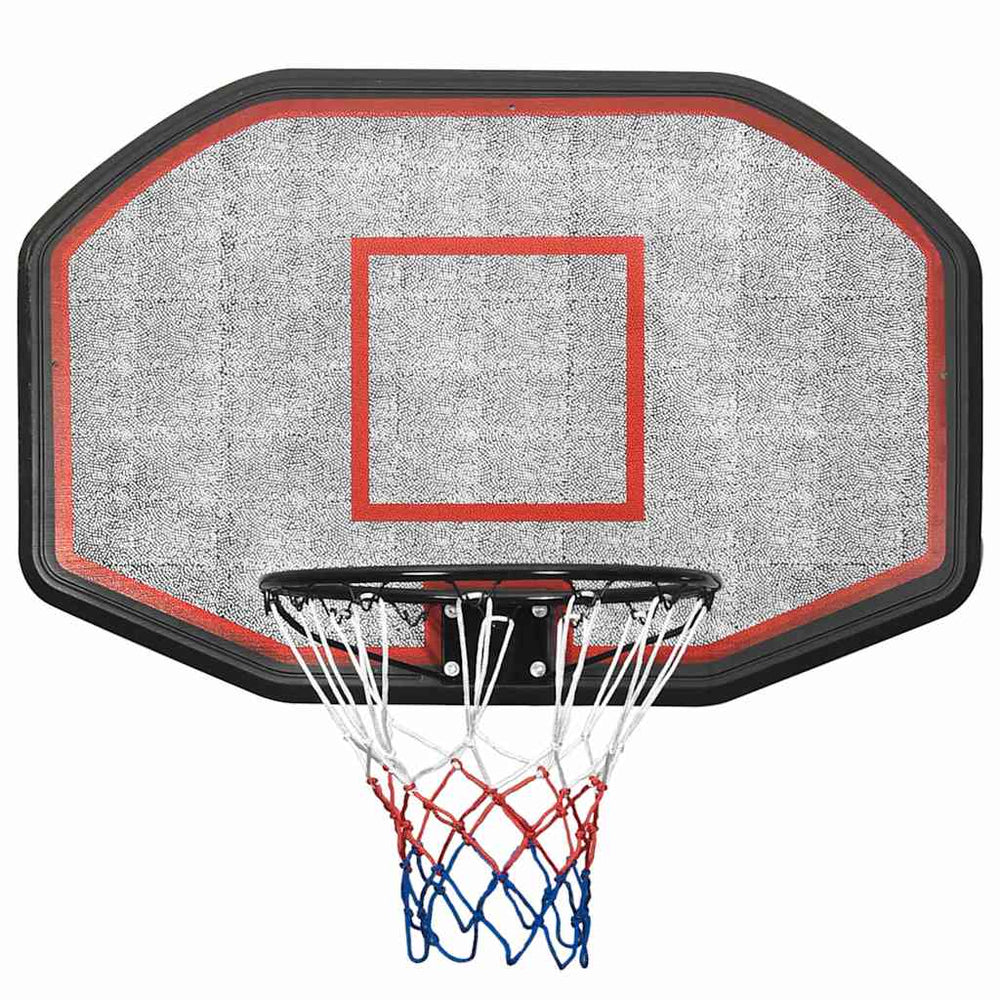 Schwarzes Basketballbrett 109x71 cm