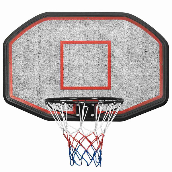 Schwarzes Basketballbrett 109x71 cm