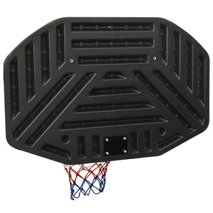 Schwarzes Basketballbrett 109x71 cm