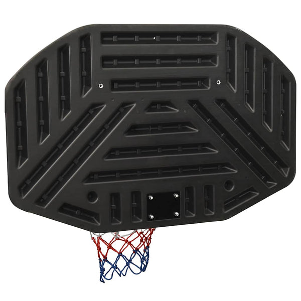 Schwarzes Basketballbrett 109x71 cm