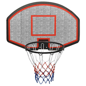 Schwarzes Basketballbrett 90x60 cm Polyethylen