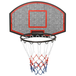 Panier de basketball vidaXL Noir 71x45x2 cm Polyéthylène