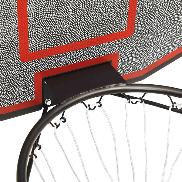 Panier de basketball vidaXL Noir 71x45x2 cm Polyéthylène