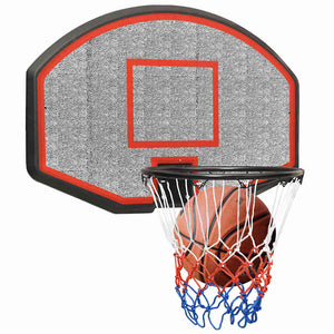 Panier de basketball vidaXL Noir 71x45x2 cm Polyéthylène