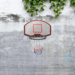 Panier de basketball vidaXL Noir 71x45x2 cm Polyéthylène