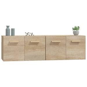 Wandschränke 2 Stk. Sonoma-Eiche 60x36,5x35 cm Holzwerkstoff