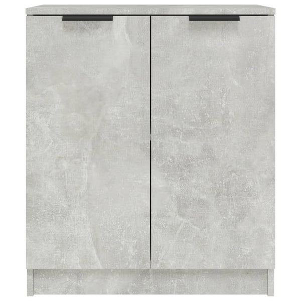 Sideboards 2 Stk Betongrau 60x30x70 cm Holzwerkstoff