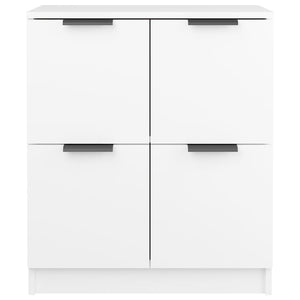 Sideboards 2 Stk. Weiß 60x30x70 cm Holzwerkstoff