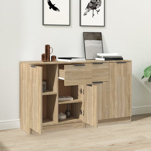 Sideboards 2 Stk. Sonoma-Eiche 60x30x70 cm Holzwerkstoff