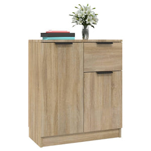 Sideboards 2 Stk. Sonoma-Eiche 60x30x70 cm Holzwerkstoff