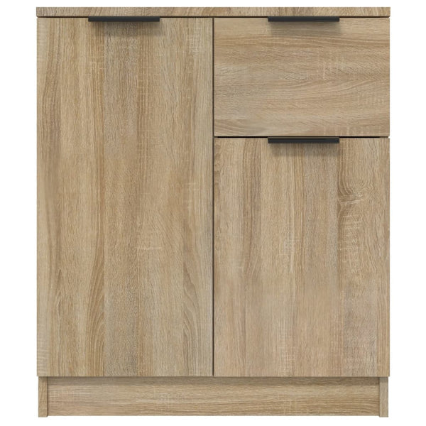 Sideboards 2 Stk. Sonoma-Eiche 60x30x70 cm Holzwerkstoff