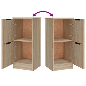 vidaXL Sideboards 3 pcs. Sonoma Oak Engineered Wood