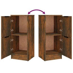 Sideboards 3 Stk. Räuchereiche Holzwerkstoff