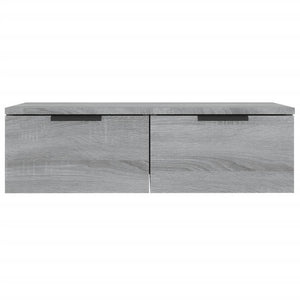 Wandschränke 2 Stk. Grau Sonoma 68x30x20 cm Holzwerkstoff