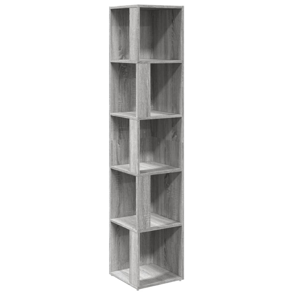 Eckregal Grau Sonoma 164,5 cm
